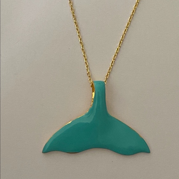 Jewelry - 🧜‍♀️Mermaid tail 925 silver necklace hand made
